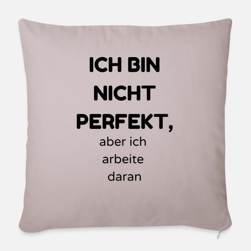 Perfekt - Sofakissenbezug 45 x 45 cm - helles Taupe