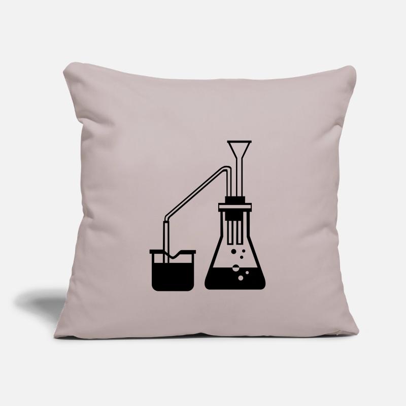 Chemie Experiment Geschenkidee Substanz mischen Housse de coussin décorative 45 x 45 cm