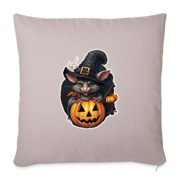 Halloween - Sofakissenbezug 45 x 45 cm - helles Taupe - Vorne