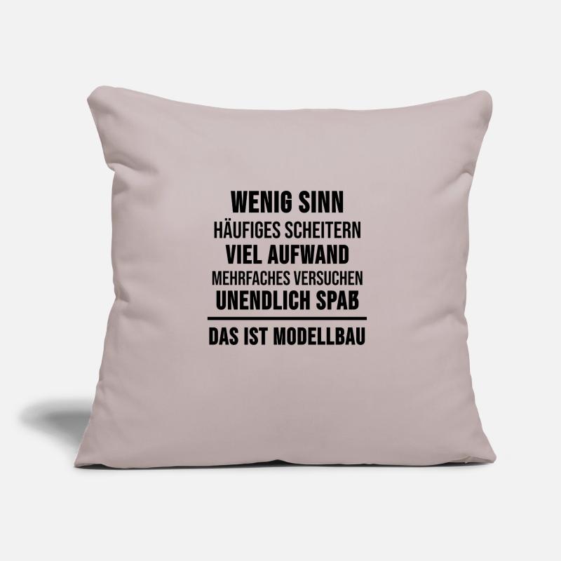 Model Making Model Maker Funny Gift Sofa pillowcase 17,3'' x 17,3'' (45 x 45 cm)