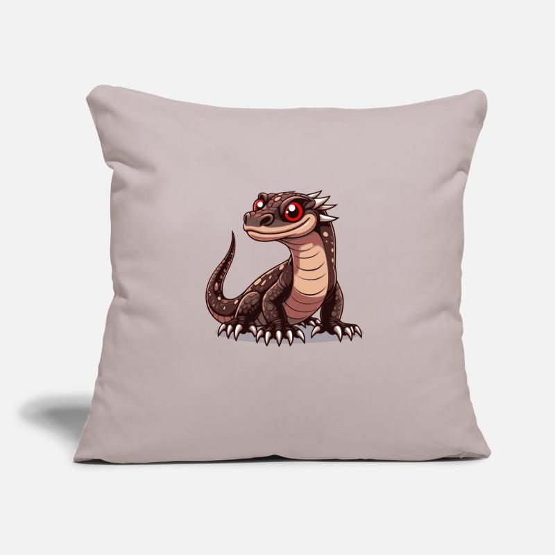 Monitor Lizard Sofa pillowcase 17,3'' x 17,3'' (45 x 45 cm)