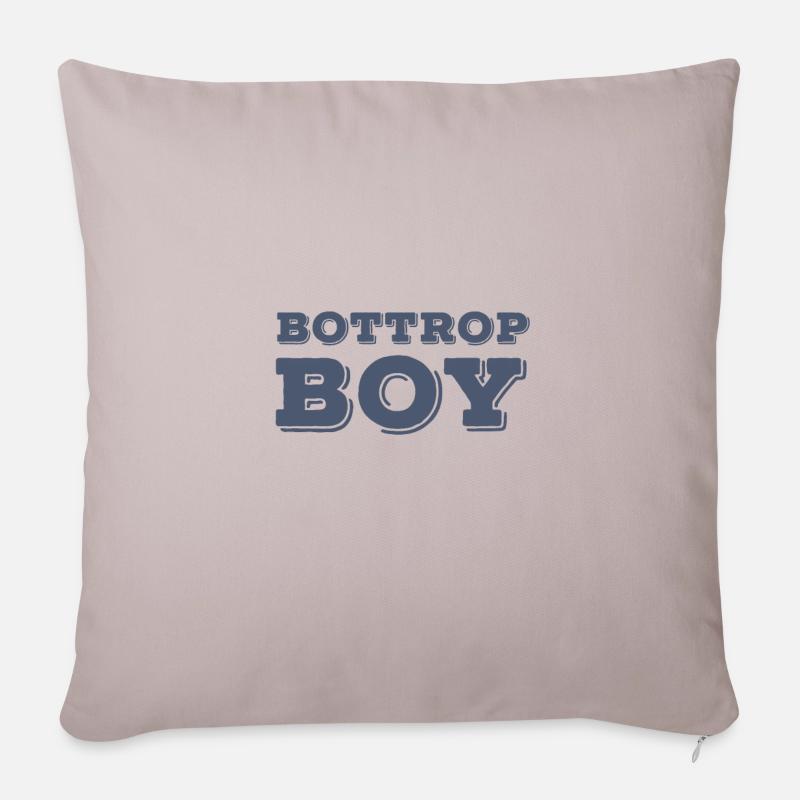 Bottrop Boy - Sofakissenbezug 45 x 45 cm - helles Taupe
