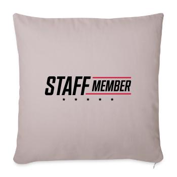 staff member - Housse de coussin décorative 45 x 45 cm - taupe clair - Devant