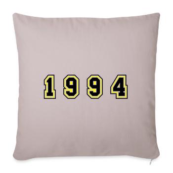 1994 Year Number - Sofa pillowcase 17,3'' x 17,3'' (45 x 45 cm) - light taupe - Front