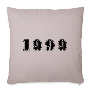 1999 year birthday - Sofa pillowcase 17,3'' x 17,3'' (45 x 45 cm) - light taupe - Front