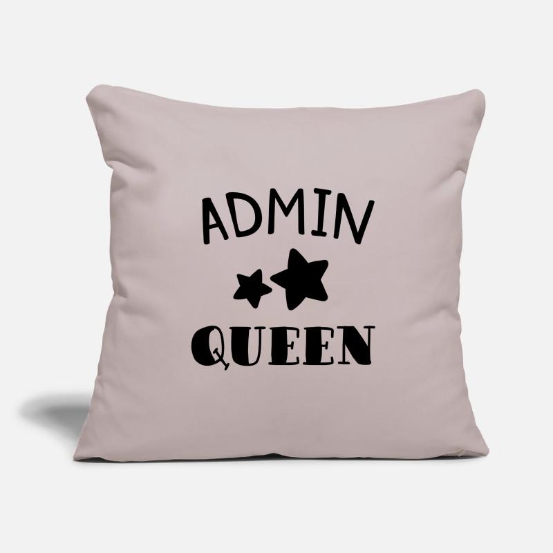 Admin Queen Programmer Gift Sofa pillowcase 17,3'' x 17,3'' (45 x 45 cm)