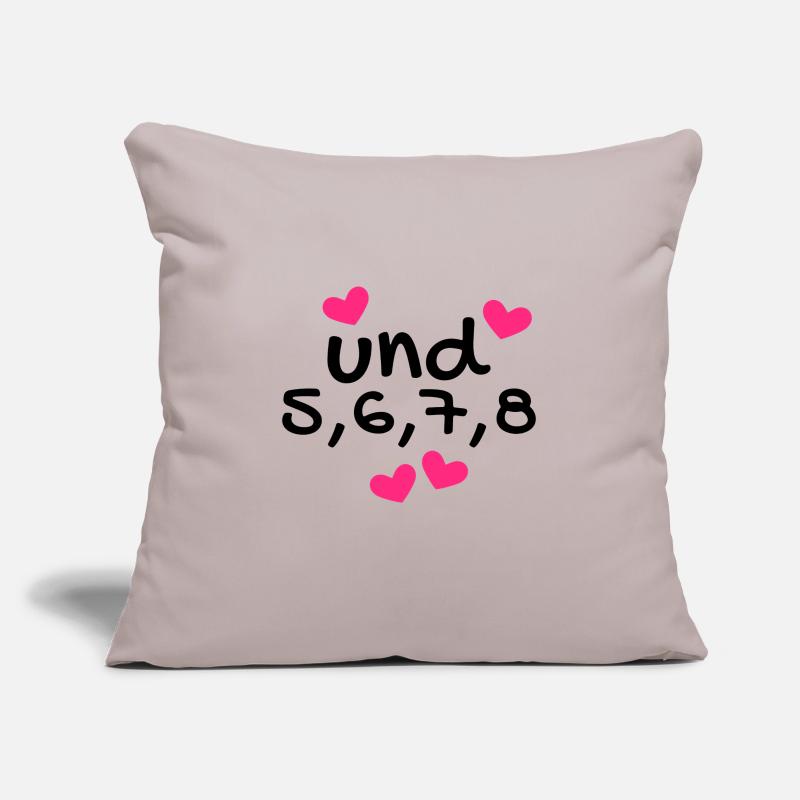 Dancing Dance Dance Course Rhythm Sofa pillowcase 17,3'' x 17,3'' (45 x 45 cm)