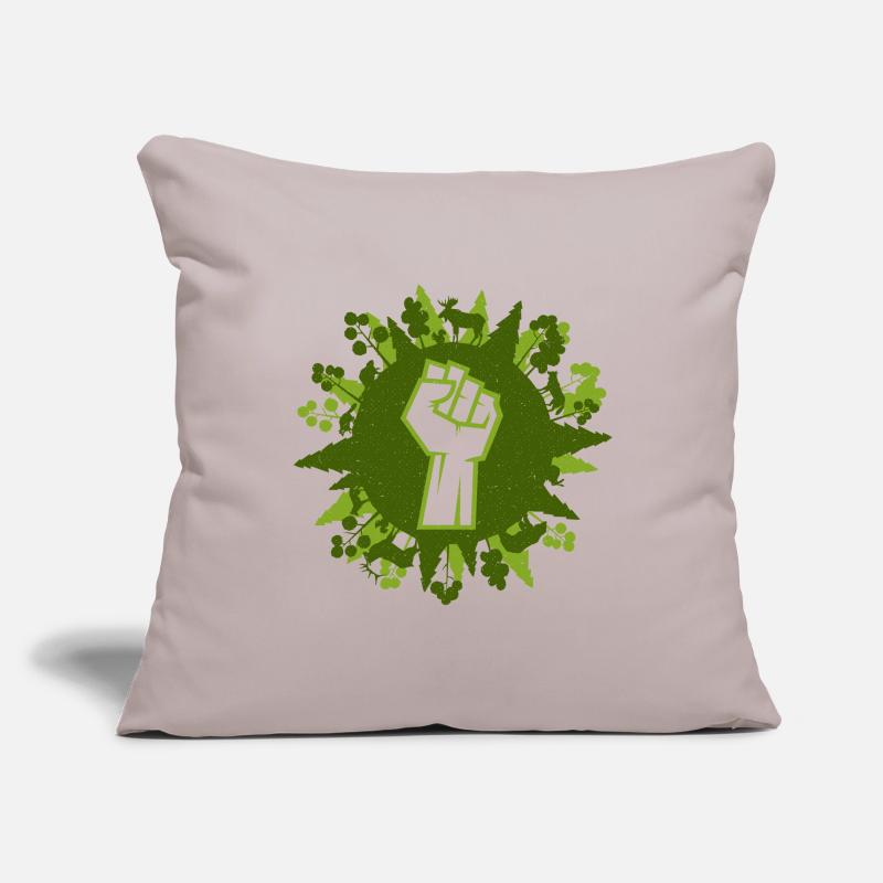 Eco friendly protest Sofa pillowcase 17,3'' x 17,3'' (45 x 45 cm)
