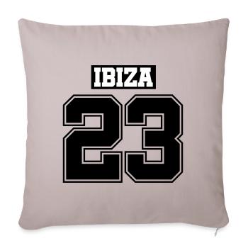 Ibiza 23 - Sofa pillowcase 17,3'' x 17,3'' (45 x 45 cm) - light taupe - Front