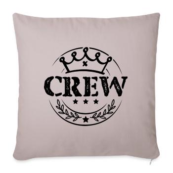 Crew - Sofa pillowcase 17,3'' x 17,3'' (45 x 45 cm) - light taupe - Front