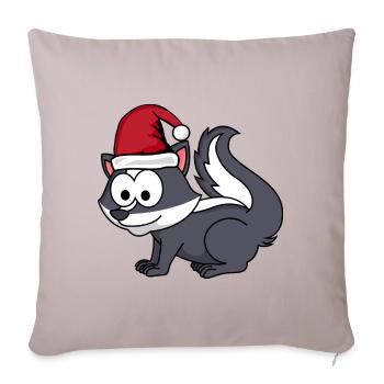 Stinker Comic Weihnachten - Sofakissenbezug 45 x 45 cm - helles Taupe - Vorne