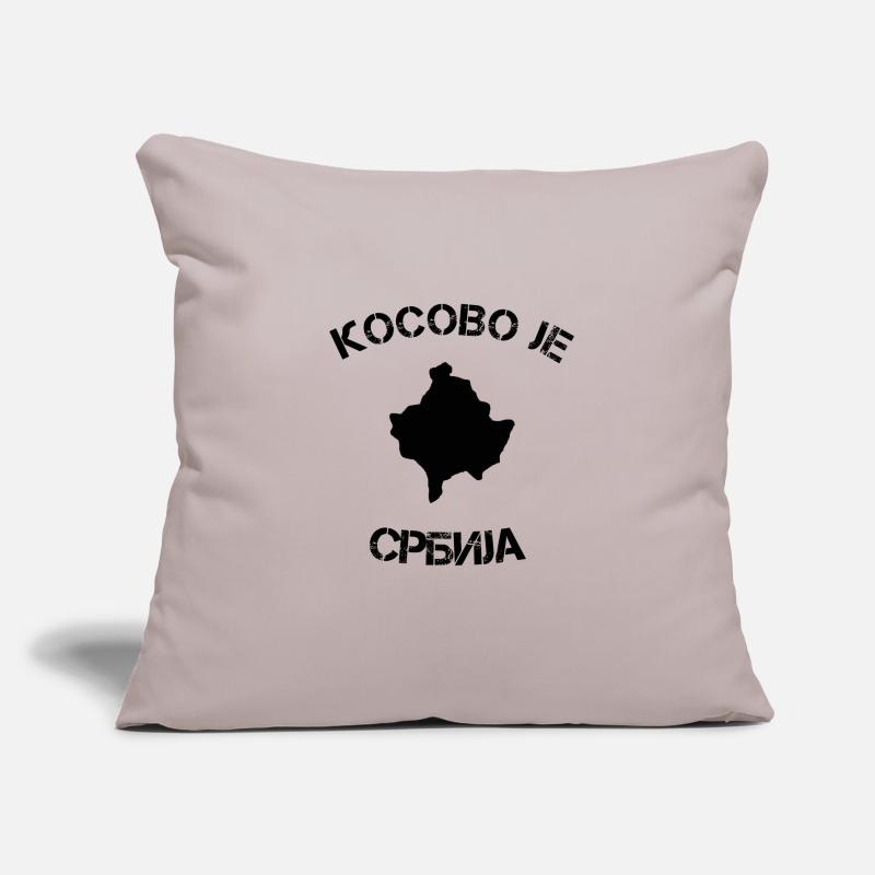 Serbie! Housse de coussin décorative 45 x 45 cm