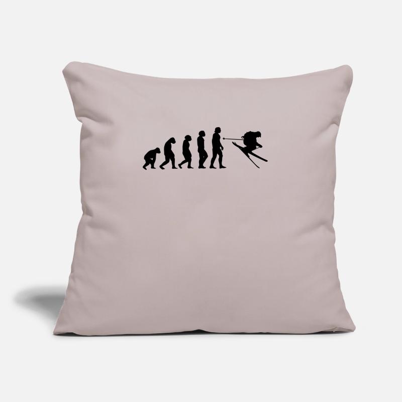 Ski Evolution Tshirt Sofakissenbezug 45 x 45 cm