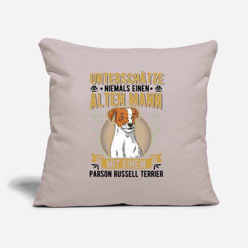 Parson Russell Terrier Alter Mann Sofakissenbezug 45 x 45 cm