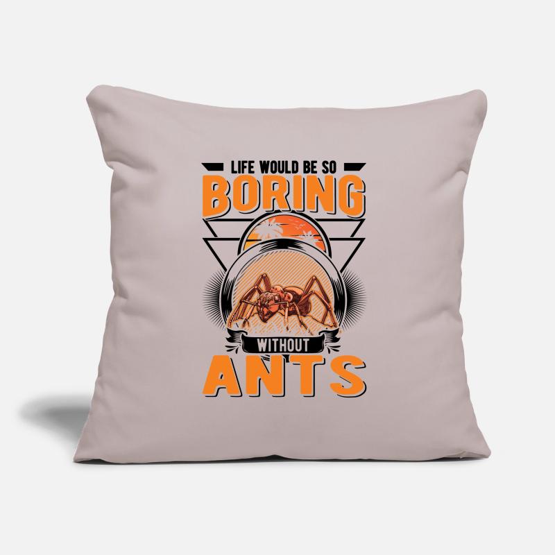 Fourmis Fourmis Ferme fourmilière Fourmis de feu Housse de coussin décorative 45 x 45 cm