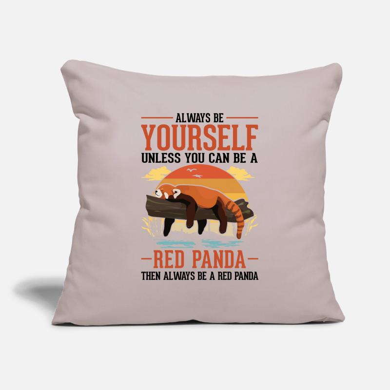 Roter Panda Geschenk Red Panda Sofakissenbezug 45 x 45 cm