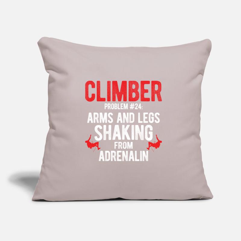Klettern Bouldern Sofakissenbezug 45 x 45 cm