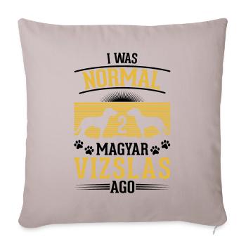 Magyar Vizsla Gift Wirehaired Vizsla - Sofa pillowcase 17,3'' x 17,3'' (45 x 45 cm) - light taupe - Front