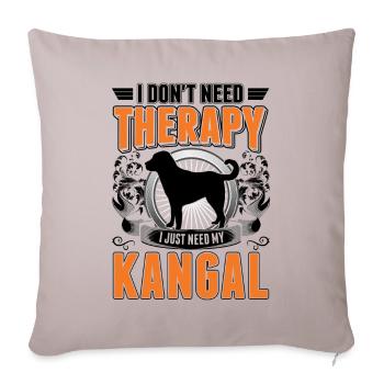 Kangal Therapy - Sofa pillowcase 17,3'' x 17,3'' (45 x 45 cm) - light taupe - Front