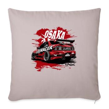 Japan Osaka Racing Car JDM Cartoon - Sofa pillowcase 17,3'' x 17,3'' (45 x 45 cm) - light taupe - Front