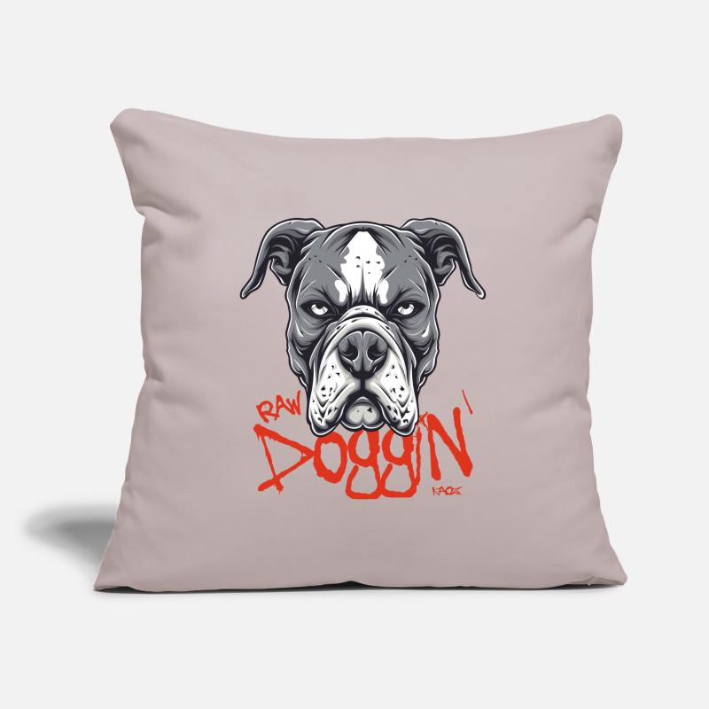 Risking something alone unprepared, unadulterated Sofa pillowcase 17,3'' x 17,3'' (45 x 45 cm)