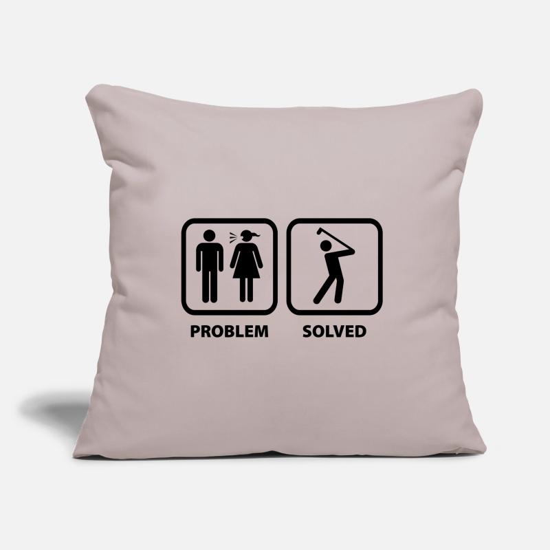 Problem Solved Golf Sofa pillowcase 17,3'' x 17,3'' (45 x 45 cm)