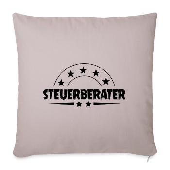 Steuerberater Beruf - Sofakissenbezug 45 x 45 cm - helles Taupe - Vorne