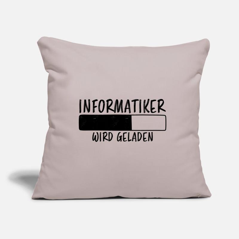 Informatiker Spruch Lustige Programmierer Geschenk Sofakissenbezug 45 x 45 cm