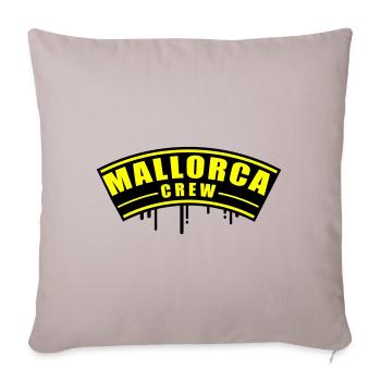 Mallorca Crew - Sofa pillowcase 17,3'' x 17,3'' (45 x 45 cm) - light taupe - Front