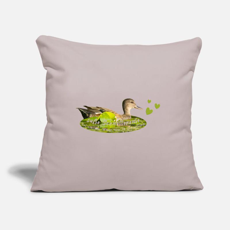 Gadwall chattering chatterbox Sofa pillowcase 17,3'' x 17,3'' (45 x 45 cm)
