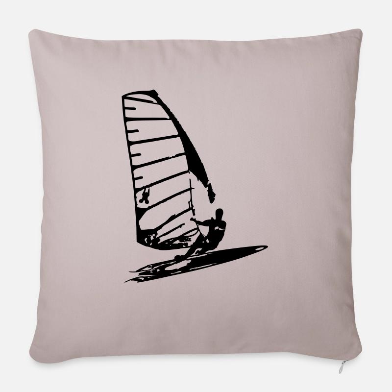 PlancheCà 4 Sail - Sofa pillowcase 17,3'' x 17,3'' (45 x 45 cm) - light taupe