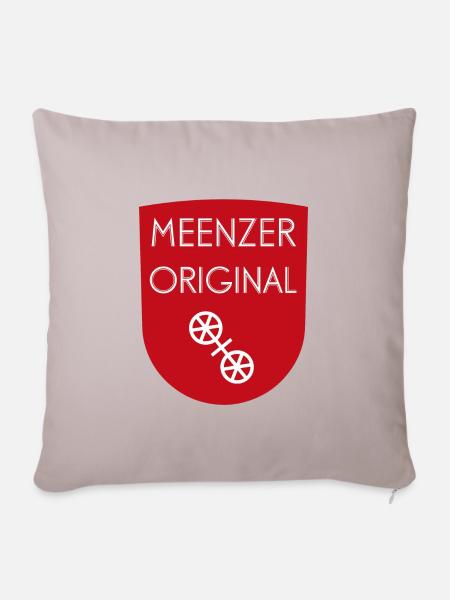 Mainz Meenzer Original - Sofakissenbezug 45 x 45 cm - helles Taupe