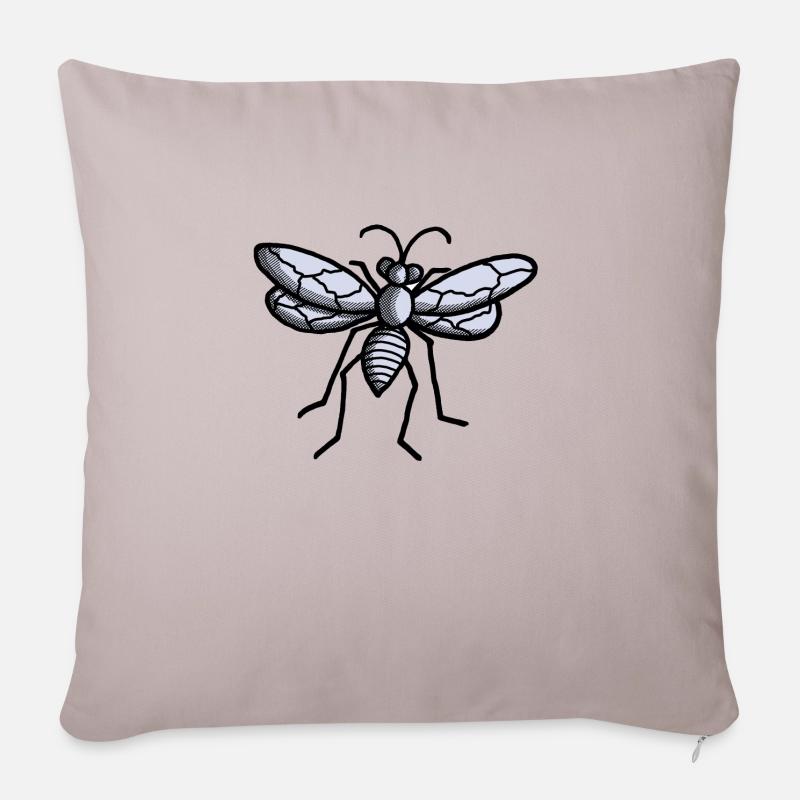 Fly - Sofakissenbezug 45 x 45 cm - helles Taupe