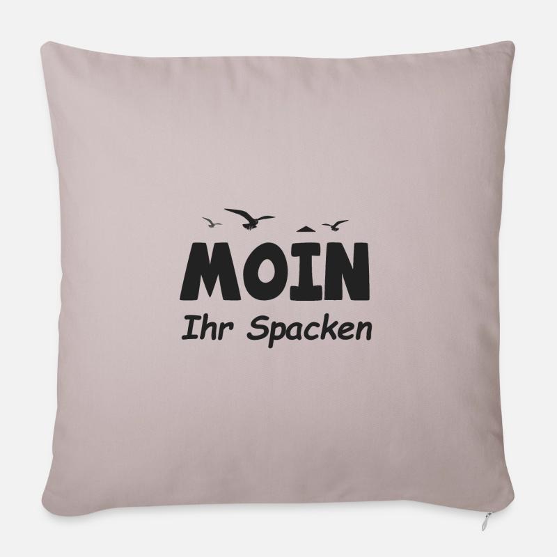 Moin5 - Sofakissenbezug 45 x 45 cm - helles Taupe