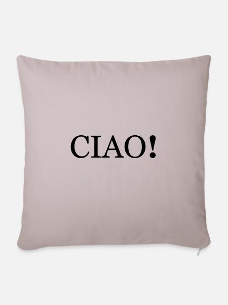 CIAO! - Sofakissenbezug 45 x 45 cm - helles Taupe
