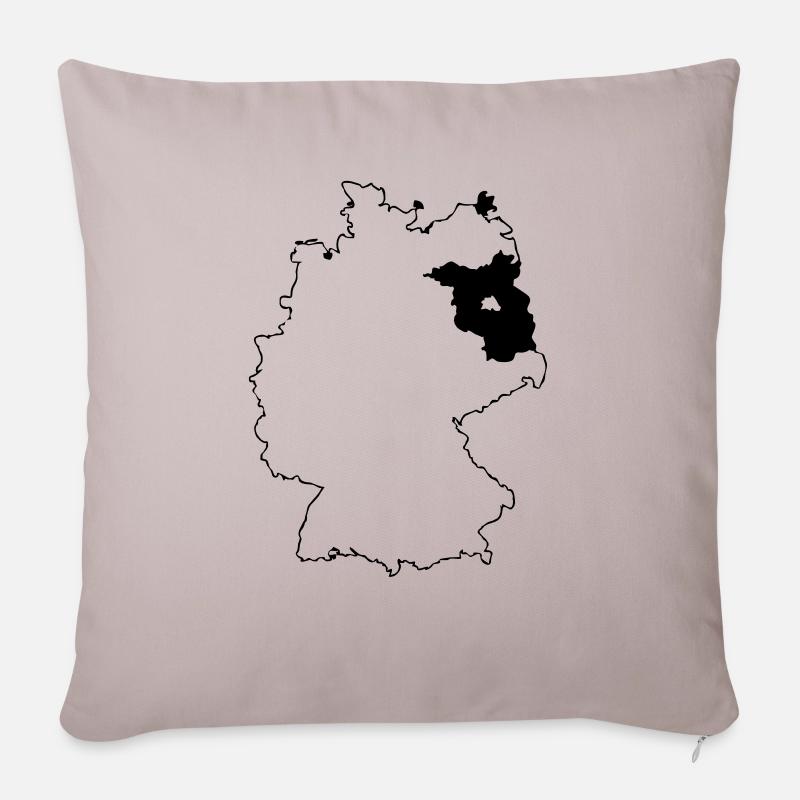 brandenburg - Sofakissenbezug 45 x 45 cm - helles Taupe