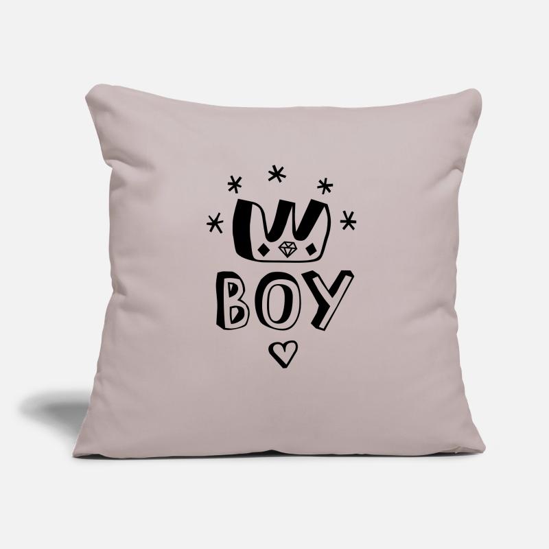 Schöne Baby Boy Junge Geburt Kind geboren oder Sofakissenbezug 45 x 45 cm