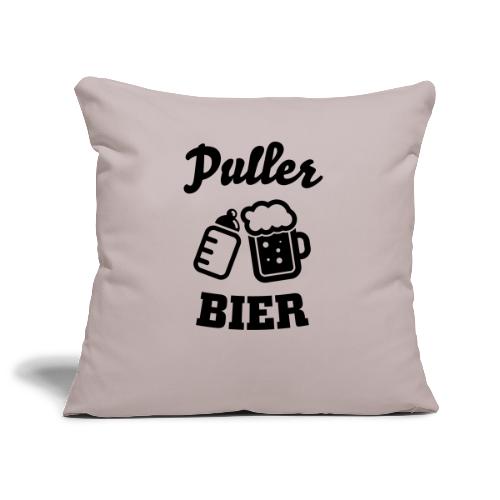 Puller Bier - Sofakissenbezug 44 x 44 cm