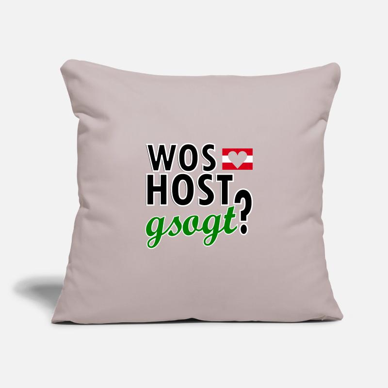 Dialect Dialect Austrian Sofa pillowcase 17,3'' x 17,3'' (45 x 45 cm)