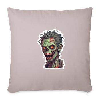 Zombie - Sofa pillowcase 17,3'' x 17,3'' (45 x 45 cm) - light taupe - Front