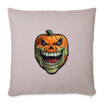 Halloween Pumpkin - Sofa pillowcase 17,3'' x 17,3'' (45 x 45 cm) - light taupe - Front