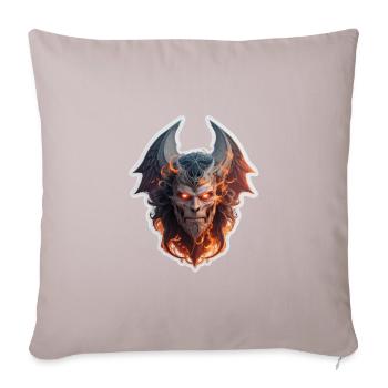 Halloween Angel of Death - Sofa pillowcase 17,3'' x 17,3'' (45 x 45 cm) - light taupe - Front