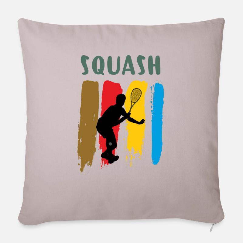 Squash - Sofakissenbezug 45 x 45 cm - helles Taupe