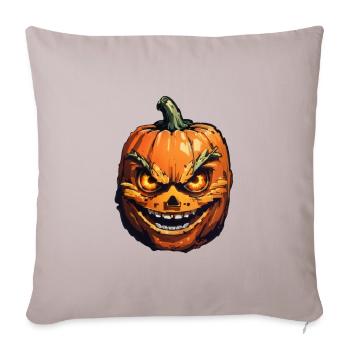 Halloween Pumpkin - Sofa pillowcase 17,3'' x 17,3'' (45 x 45 cm) - light taupe - Front