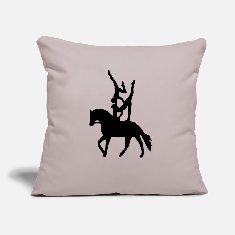 Vaulting three exercise freestyle Sofa pillowcase 17,3'' x 17,3'' (45 x 45 cm)