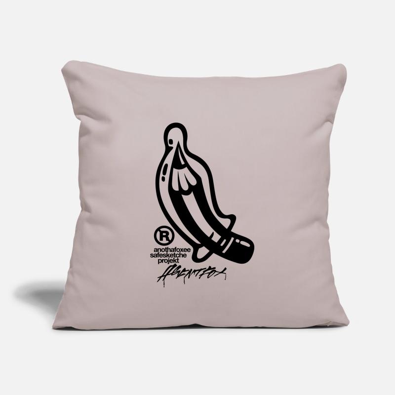 Agent Fox Bleistift Design Cool Hipster Mode Sofakissenbezug 45 x 45 cm