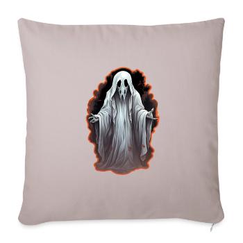 Halloween Ghost - Sofa pillowcase 17,3'' x 17,3'' (45 x 45 cm) - light taupe - Front