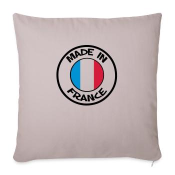 made in France - Sofakissenbezug 45 x 45 cm - helles Taupe - Vorne