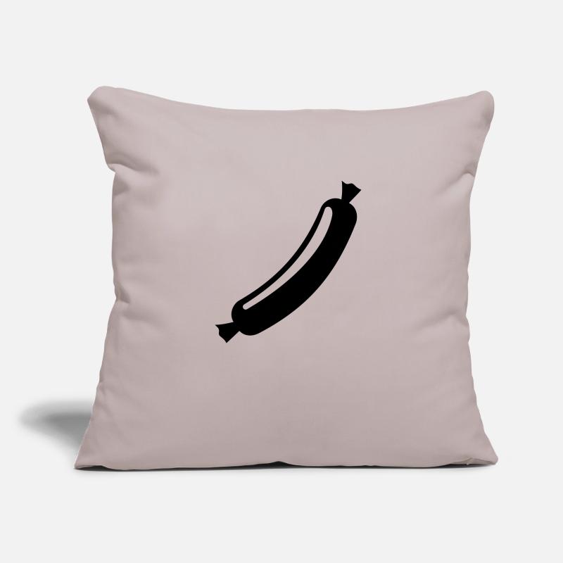 Bockwurst Sofakissenbezug 45 x 45 cm