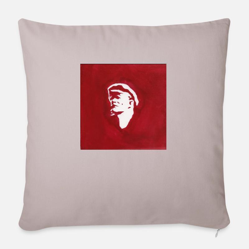lenin - Sofakissenbezug 45 x 45 cm - helles Taupe